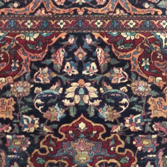 Ahmed Isfahan Antique Persian rug 4.8x6.7 - Picture 7 of 8